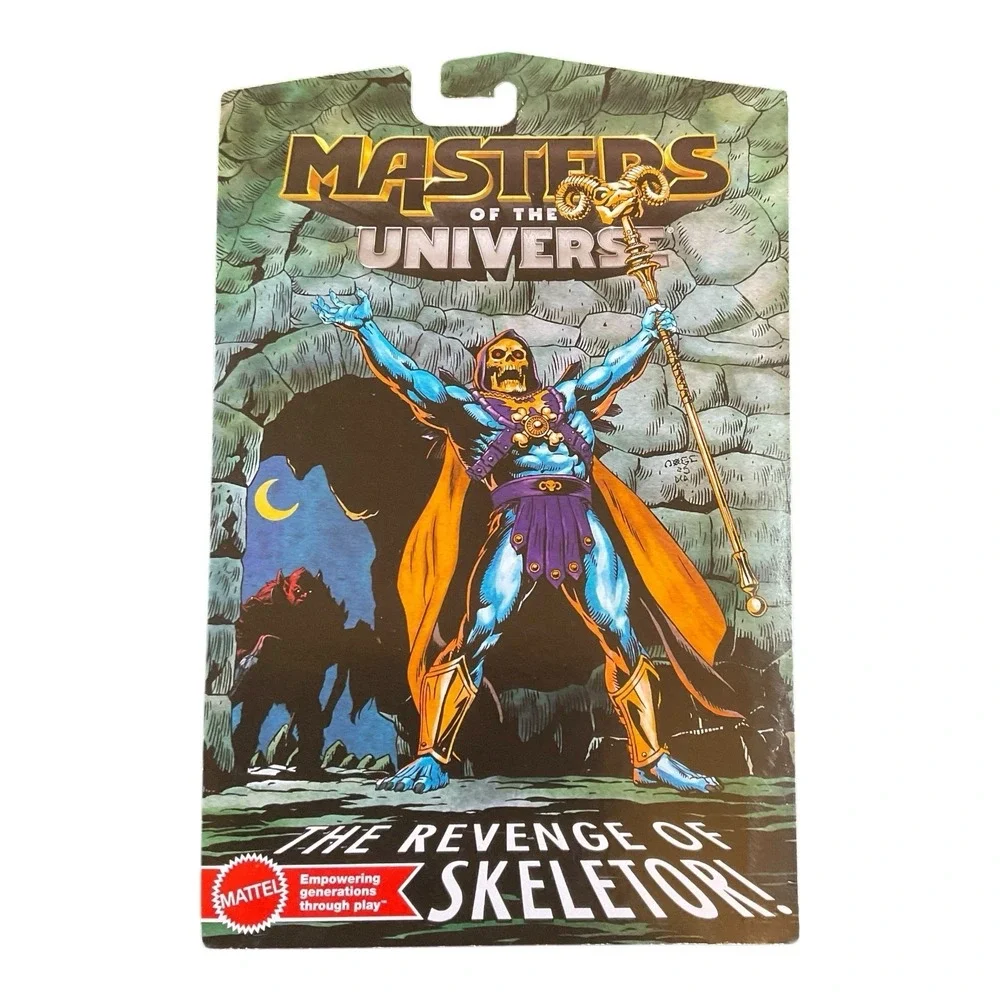 Masters of the Universe Skeletor Gold Variant Walmart Exclusive Figure In Hand - Picture 4 of 4